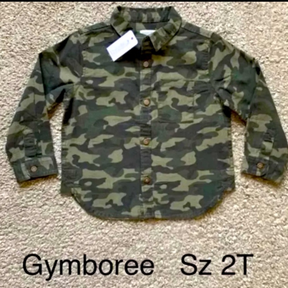 Boys Camouflage Shirt